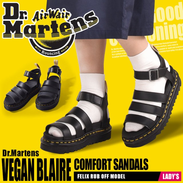 国内最安値 夏新作 ドクターマーチン サンダル レディース メンズ ヴィーガン ブレア コンフォートサンダル Vegan Blaire Dr Martens 50 Off Www Hoteldesmarquisats Com