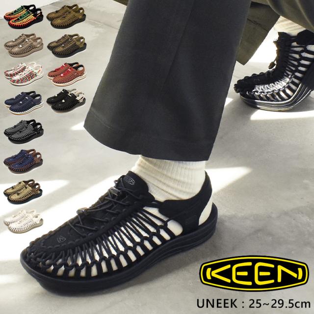 キーン サンダル メンズ ユニーク スポーツ アウトドア 川 靴 レジャー Keen 日時指定 シューズ スポーツサンダル Uneek