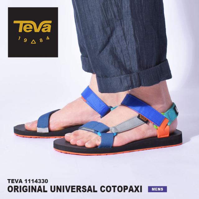 売れ筋 夏新作 テバ サンダル メンズ オリジナル ユニバーサル コトパクシ ブラック 黒 青 ブルー マルチカラー Teva スポーツサンダル お1人様1点限り Www Bayounyc Com