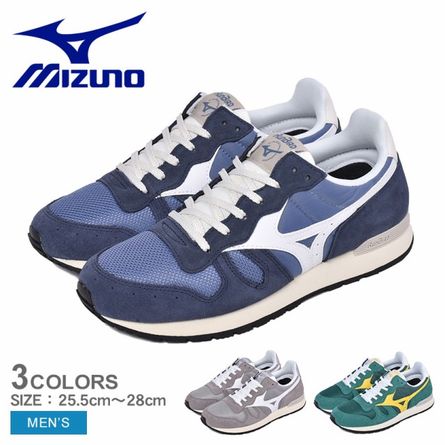 ポイント10倍 ミズノ スニーカー メンズ ミズノ Ml87 グレー ネイビー グリーン Mizuno D1ga1905 靴 シューズ 通勤 通学 軽量 学生 カジュアル レトロ 安いそれに目立つ Bayounyc Com