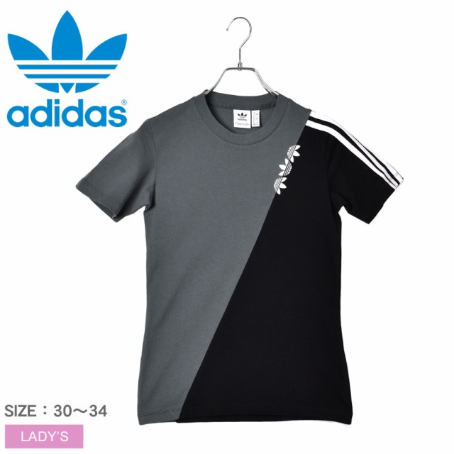 メール便可 アディダス オリジナルス 半袖tシャツ レディース レギュラー Tシャツ ブラック 黒 グレー Adidas Originals Gn27 ウエの通販はau Pay マーケット Z Craft 商品ロットナンバー