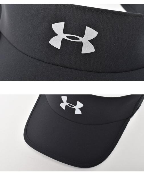 アンダーアーマー サンバイザー メンズ シャドウバイザー 4.0 ブラック 黒 ホワイト 白 UNDERARMOUR 1291841 帽子