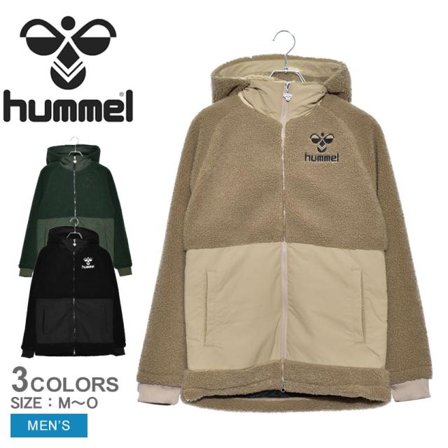 ヒュンメル アウター メンズ プレイ ボア 日本限定 ジャケット ブラック ベージュ グリーン 緑 黒 Hap28 Hummel ジャ