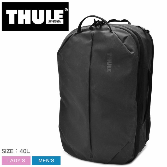 スーリー バックパック レディース メンズ AION TRAVEL BACKPACK 40L ブラック 黒 THULE TATB140 鞄 リュック カジュアル ハイキング シ