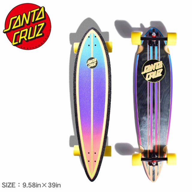 超歓迎 ラッピング対象外 サンタクルーズ スケートボード Pintail Sundown 9 58 39 ブラック 黒 Santa Cruz スケボー ボード スケ 人気定番