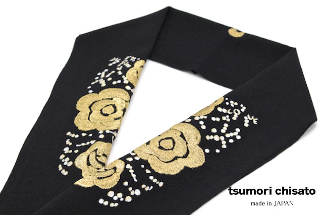 楽天市場 半襟 刺繍 振袖 成人式 半衿 卒業式 袴用 黒 ブラック 薔薇 花 猫 Tsumori Chisato ツモリチサト 結婚式 フォーマル カジュアル 日本製 Seal限定商品 Bayounyc Com