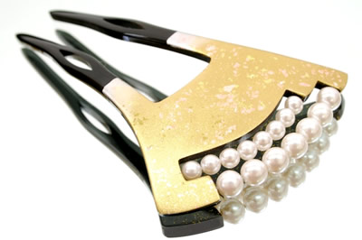 欠品カラー再入荷 かんざし 和装 バチ型 簪 髪飾り 金色 ゴールド 黒 ラメ フェイクパール 二連 二本足 かんざし フォーマル ヘアアクセサリー 日本製 セールsale Www Endocenter Com Ua