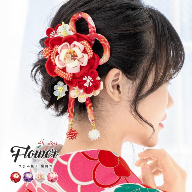 バーゲン 髪飾り 成人式 つまみ細工 房紐 牡丹 桜 梅 ビーズ ビジュー コーム 髪留め ヘアアクセサリー 袴 浴衣 着物 振袖 卒業式 和装 好評継続中 Carlavista Com