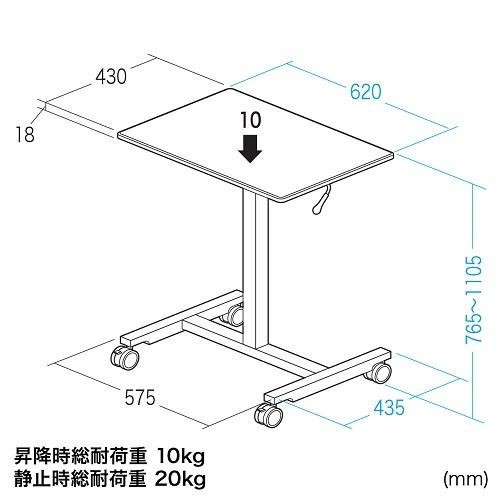 プレゼント限定版 送料無料 サンワサプライ パーソナルガス昇降デスク ERD-GAP1W プレゼント限定版 送料無料 サンワサプライ パーソナルガス昇降デスク ERD-GAP1W
