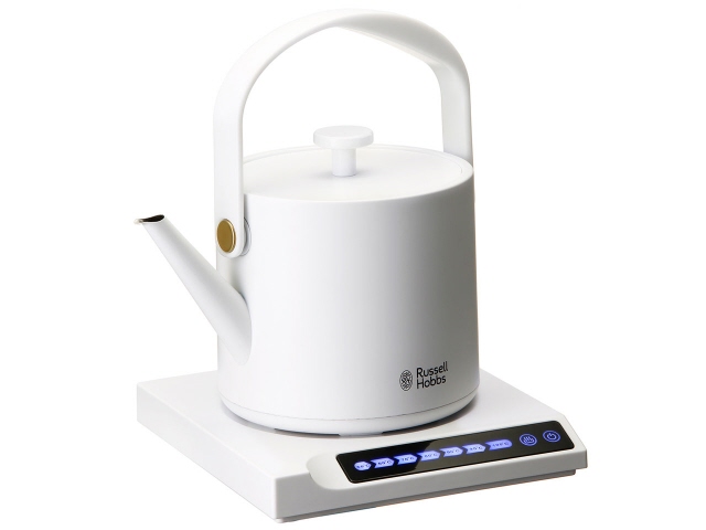 最安値 ラッセルホブス 電気ケトル 7106jp Wh ホワイト 人気ブランド Bayounyc Com