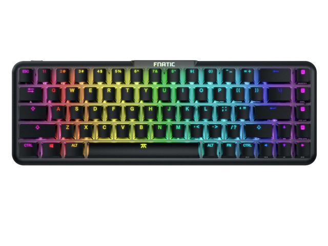 無条件 特別価格 Fnatic キーボード Streak65 Us Kb0005 001 ブラック お洒落 Icctower Mn