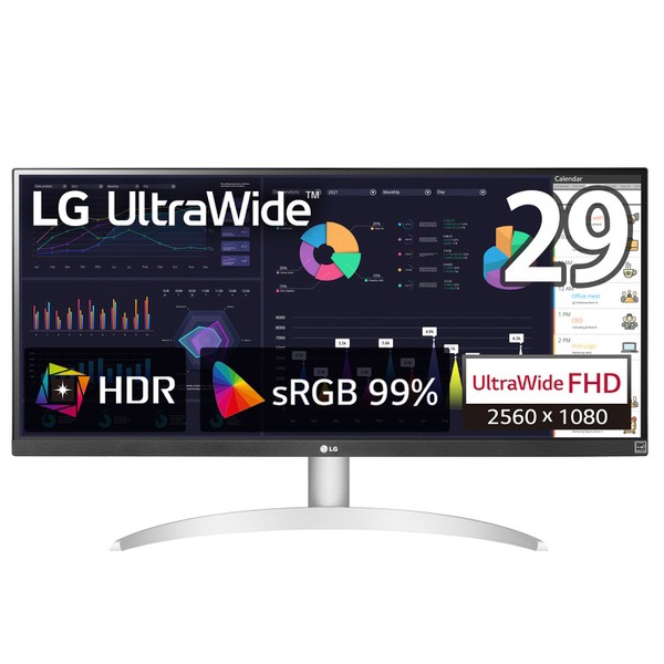 LGエレクトロニクス PCモニター・液晶ディスプレイ 29WQ600-W [29インチ]