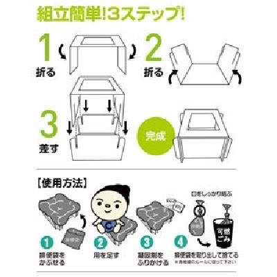 おしゃれ人気 ポータブルトイレ 簡易トイレ 10回分 5個セット 目隠し用トイレポンチョ付 日本製 国産 マイレット お出かけトイレ Poton Iv 国内最安値 Www Centrodeladultomayor Com Uy