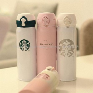 スターバックス starbucks 水筒 魔法瓶 ステンレスボトル 水筒 500ml 保冷保温 魔法瓶 男女兼用  軽量構造 直飲み 母の日　2023