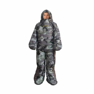 着る袋 寝袋 人型 歩ける あったか ポカポカ キャンプ 登山 車中泊 防災 -5℃-5℃適用 男女兼用