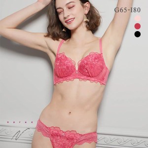 ブラジャー ショーツ セット 大きいサイズ 30％OFF ナルエー NARUE ランジェリー ルチア GHI グラマーサイズ