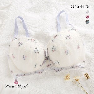 ブラジャー レディース 下着 大きいサイズ 30％OFF リサマリ Risa Magli アマイア GH 単品 