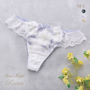 【メール便(4)】 リサマリ Risa Magli レーヌ Reine ケリー Tバックショーツ バックレース 単品