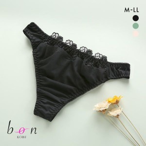 50％OFF【メール便(3)】 ビーオーエヌ bon チュールヴェール＆プチフラワー レース シリーズ ショーツ Tバック M L LL 単品 大きいサイズ