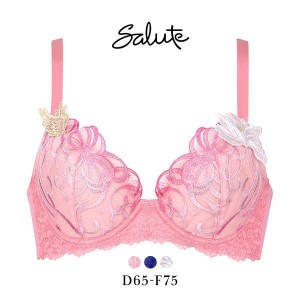 28％OFF【送料無料】 ワコール Wacoal サルート Salute 23SSブルーム 87G BTJ487 BTJ787 Real Up Bra ブラジャー DEF リアルアップブラ