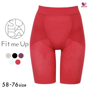 補正下着 ガードル ロング 15％OFF メール便(7) ワコール Wacoal SUHADA Fit me Up フィットミーアップ GRC426 丈ガードル ジャストウエ