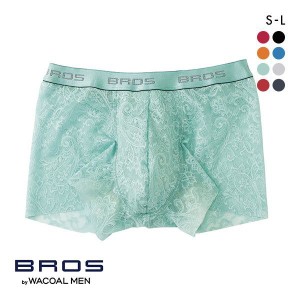 ボクサーパンツ メンズ 15％OFF メール便(10) ブロス バイ ワコールメン BROS by WACOAL MEN レースボクサー GT3340 SML 前とじ ノー