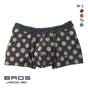 15％OFF【メール便(7)】 ブロス バイ ワコールメン BROS by WACOAL MEN キモチ届けるパンツ ボクサーパンツ フロント快適設計 前閉じ ML