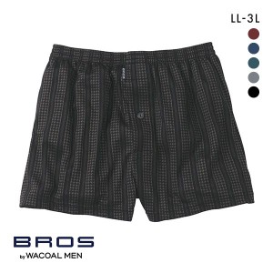 15％OFF【メール便(12)】 ブロス バイ ワコールメン BROS by WACOAL MEN トランクス ニット NATURAL ORIGIN TRUNKS LL ジャストウエスト