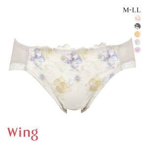 ショーツ レディース パンツ 下着 女性 25％OFF メール便(4) ワコール Wacoal ウイング Wing 23AW KB2718 後ろ姿きれいブラ ML 綿混 ハイ