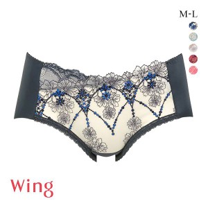 15％OFF【メール便(5)】 ワコール Wacoal ウイング Wing 23AW KB2719 後ろ姿きれいブラ ショーツ ML ラインレス ひびきにくい 単品