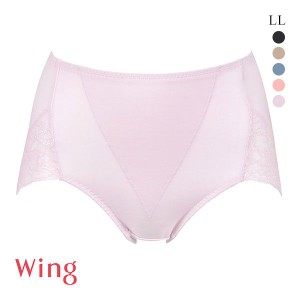 15％OFF【メール便(5)】 ワコール Wacoal ウイング Wing ショーツ感覚でお腹とヒップをほどよくサポート Pパンツ LL ショート ガードル