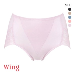 15％OFF【メール便(5)】 ワコール Wacoal ウイング Wing お腹とヒップをほどよくサポート Pパンツ ML ショート ガードル ショーツ 綿混