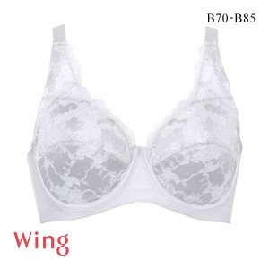 15％OFF ワコール Wacoal ウイング Wing ソフトなつけごこち フルカップブラ ブラジャー 外付けワイヤー B 単品