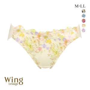 ショーツ レディース パンツ 下着 女性 20％OFF メール便(4) ウイング Wing レシアージュ Lesiage 23AW 2850シリーズ ML ハイレッグ 単品