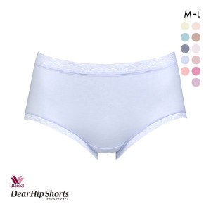 15％OFF【メール便(5)】 ワコール Wacoal ディアヒップショーツ DearHip Shorts 綿混 はきこみ丈ふつう ノーマルショーツ ML