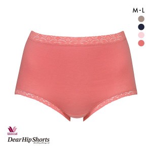 15％OFF【メール便(5)】 ワコール Wacoal ディアヒップショーツ DearHip Shorts 綿混 肌側起毛 スタンダード ノーマル ショーツ ML 単品