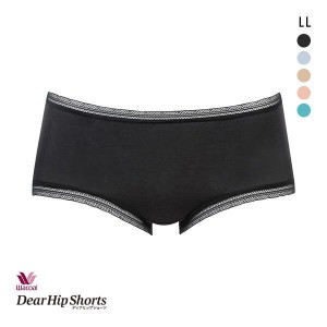 15％OFF【メール便(5)】 ワコール Wacoal ディアヒップショーツ DearHip Shorts オーガニックコットン混 ノーマルショーツ LL