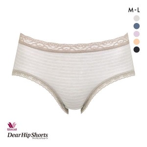 15％OFF【メール便(5)】 ワコール Wacoal ディアヒップショーツ DearHip Shorts 綿混 ノーマルショーツ ML 浅め 単品