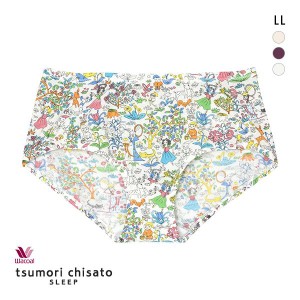 20％OFF【メール便(4)】 ワコール Wacoal ツモリチサト tsumori chisato SLEEP プリンセスC ショーツ ボーイレングス LL 単品