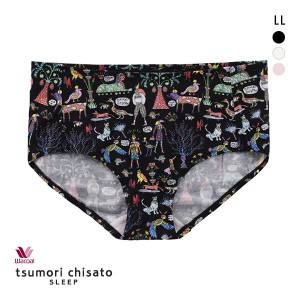 15％OFF【メール便(5)】 ワコール Wacoal ツモリチサト tsumori chisato SLEEP エジプトへの旅 ショーツ LL 3L 単品