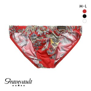 25％OFF グレイブボールト Gravevault Oriental BANDANA ビキニ ブリーフ ML バンダナ ペイズリー