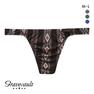 メンズ パンツ 下着 セクシー  ビキニ Tバック グレイブボールト Gravevault native ブリーフ ML ショーツ 男性用 秋新作