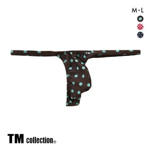 38％OFF【メール便(3)】 ティーエム コレクション TM collection サイドストリング Tバック ML メンズ 前とじ ビキニブリーフ