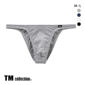 【メール便(4)】 ティーエム コレクション TM collection Lyocell GOOD FIT ハーフバック ML メンズ グッドフィット 前とじ ビキニブリー