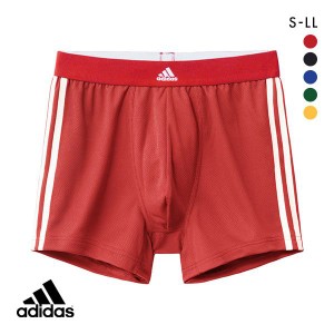 ボクサー パンツ メンズ 前閉じ 20％OFF メール便(15) アディダス adidas スポーツショーツ メッシュ 三本ライン 吸汗速乾