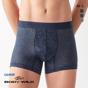 ボクサー パンツ 20％OFF メール便(15) グンゼ GUNZE ボディワイルド BODY WILD ラッセルレース BWD050A