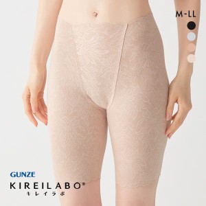 20％OFF【メール便(10)】 グンゼ GUNZE キレイラボ KIREILABO ガードルファンデ ガードル ロング ソフト 完全無縫製 深め ハイウエスト