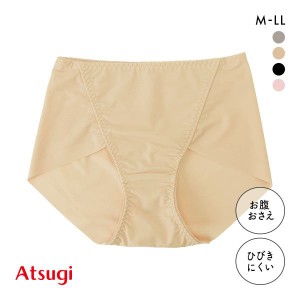 ショーツ レディース パンツ 下着 女性 メール便(4) アツギ ATSUGI スラッティ SLATTY ショート丈 スタンダード ヘム お腹おさえ 単品