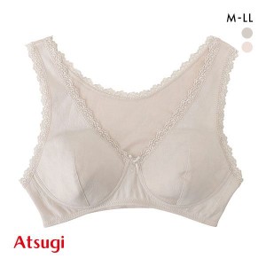 ナイトブラ 育乳 ブラジャー レディース メール便(30) アツギ ATSUGI ラシェール らくらくかぶりブラ ノンワイヤー ハーフトップ 単品