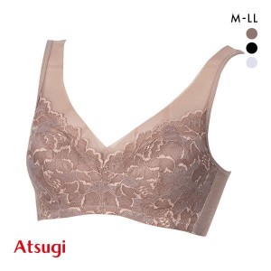 脇高ブラ ブラジャー 脇高 レディース 下着 ノンワイヤーブラ アツギ ATSUGI ナチュラリフト ヘム 単品